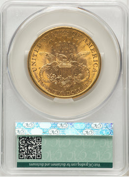 1897-S $20 Liberty Double Eagle CACG MS62 (177269282)