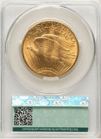 1914-S $20 Saint-Gaudens Double Eagle CACG MS62 (572268194)