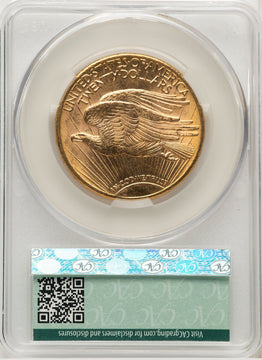 1911-D $20 Saint-Gaudens Double Eagle CACG MS64 (506744004)