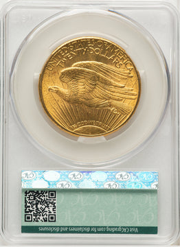 1915-S $20 Saint-Gaudens Double Eagle CACG MS64 (572323051)