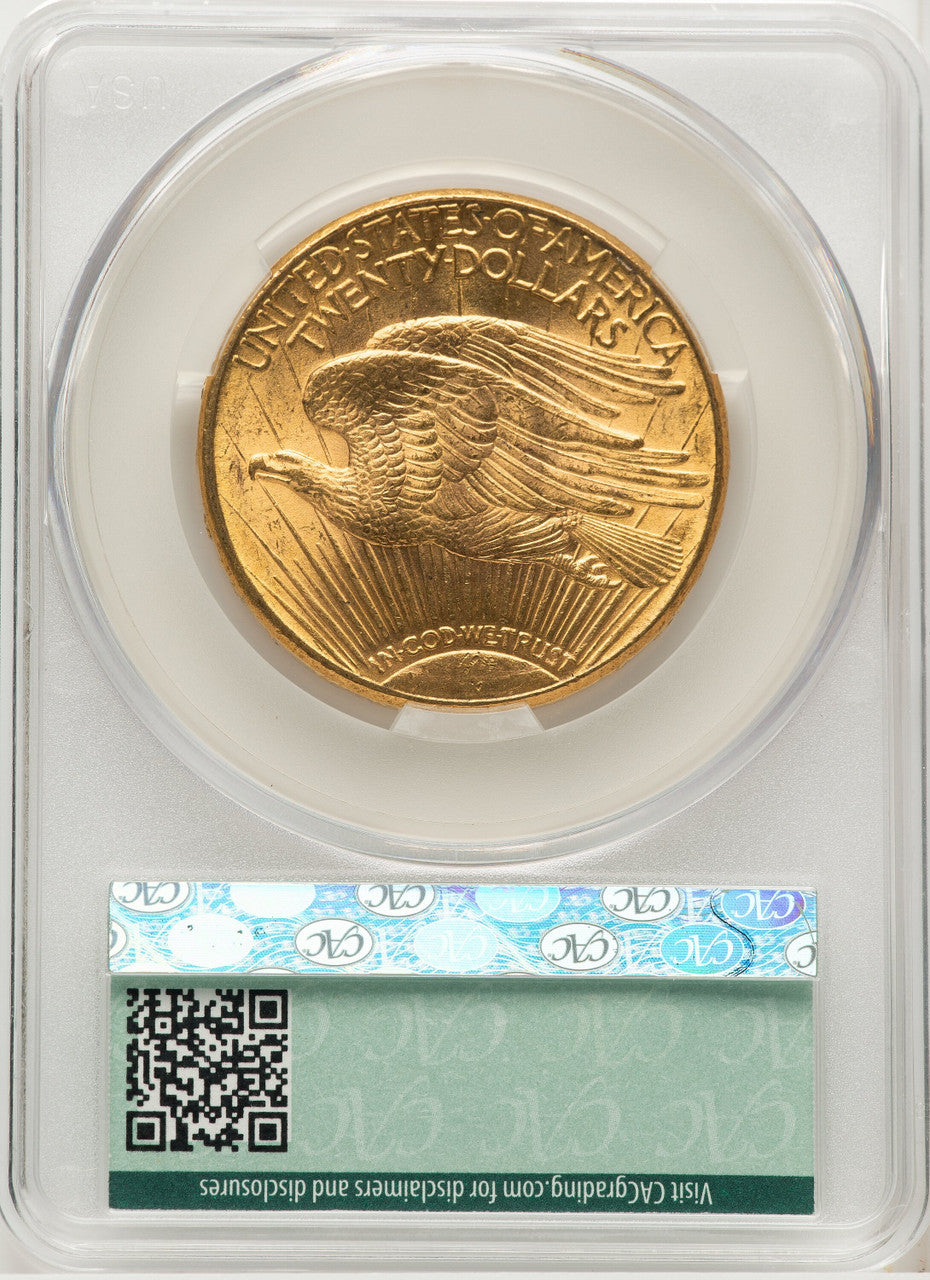 1915-S $20 Saint-Gaudens Double Eagle CACG MS63 (177269396)