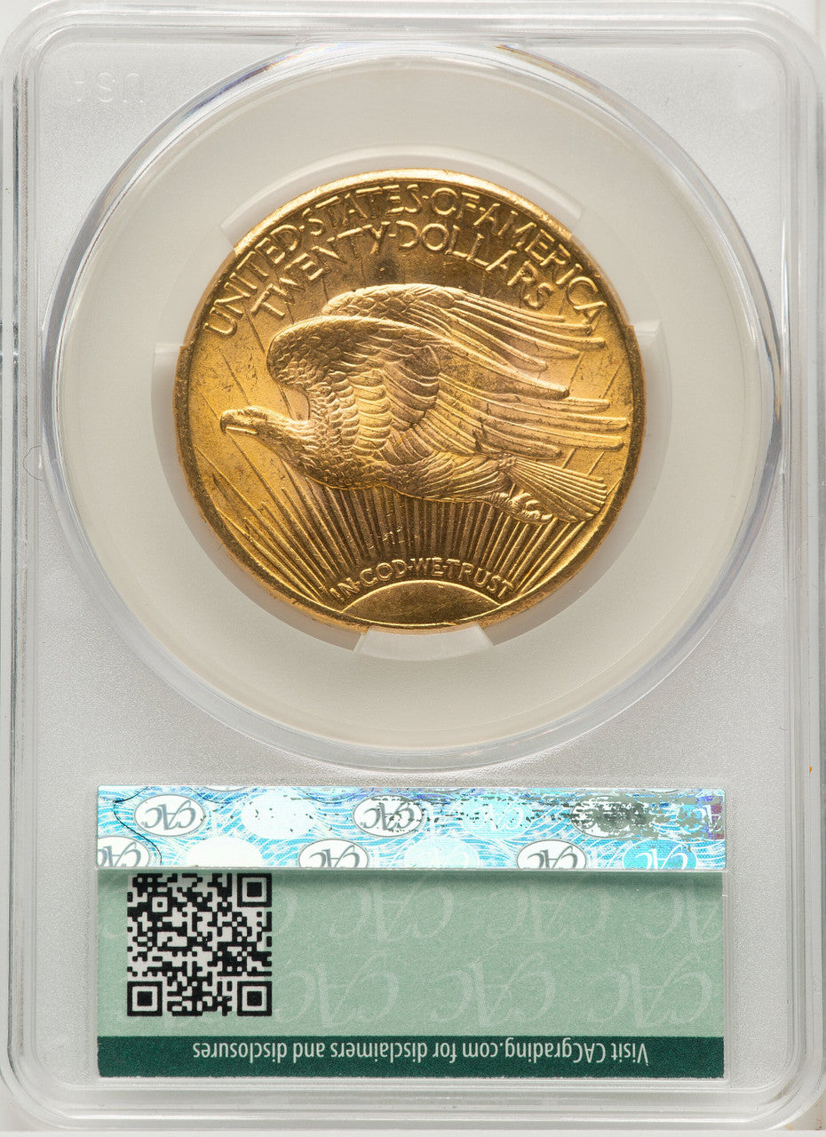 1926 $20 Saint-Gaudens Double Eagle CACG MS63 (572054031)