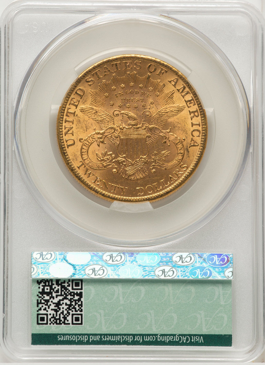 1897 $20 Liberty Double Eagle CACG MS62 (572261039)