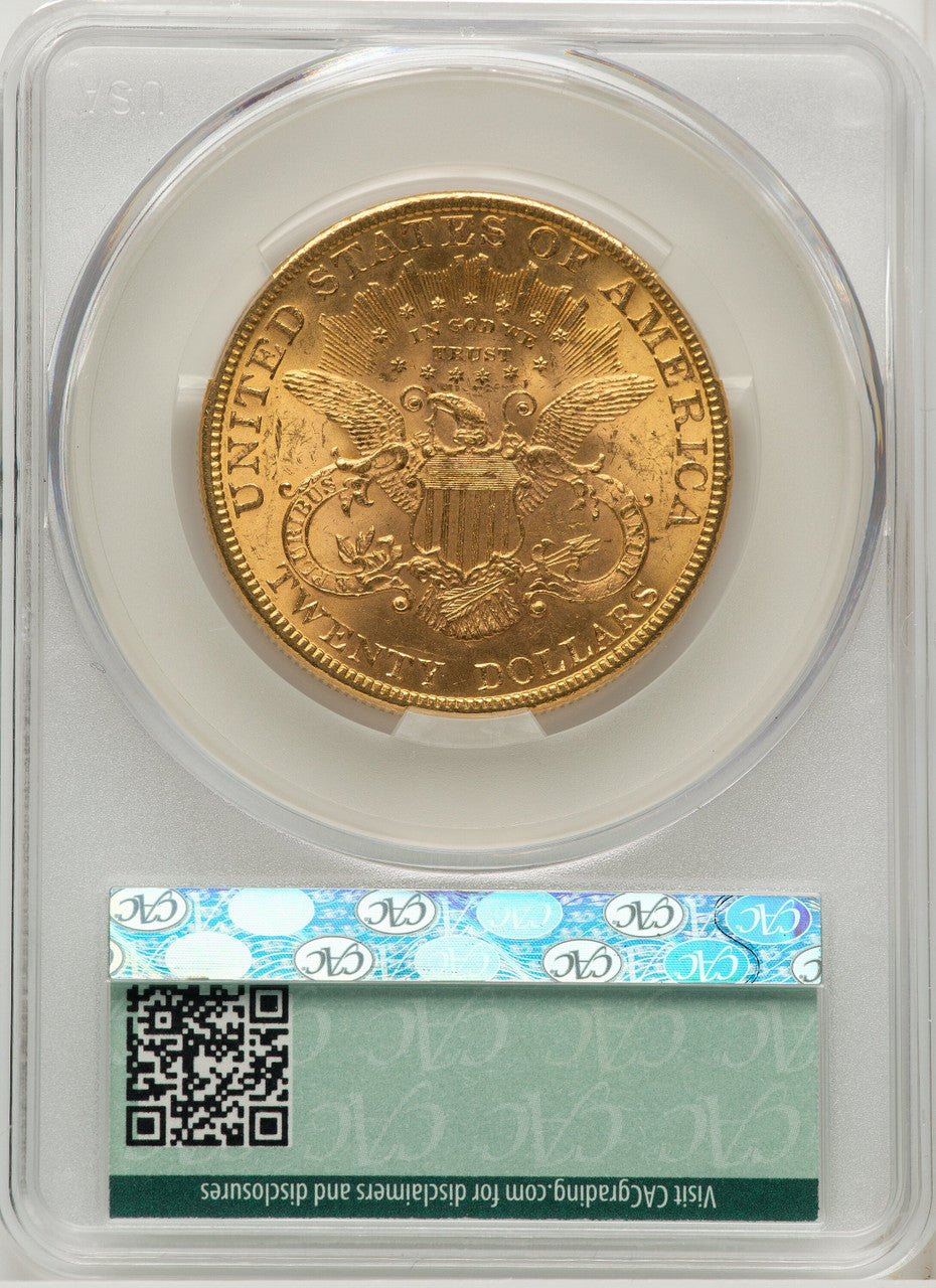 1897 $20 Liberty Double Eagle CACG MS62 (572086047)
