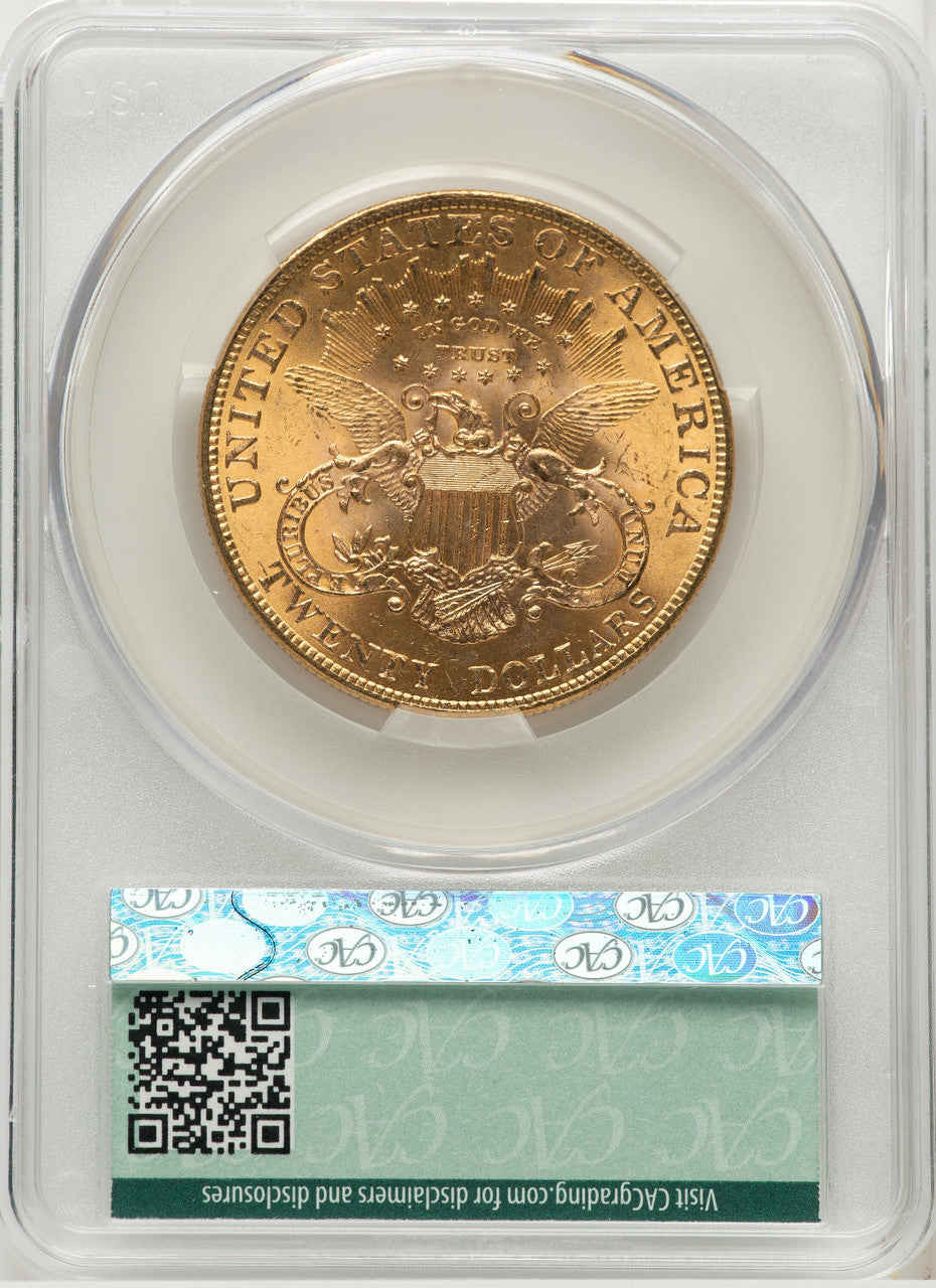 1901 $20 Liberty Double Eagle CACG MS62 (507266031)