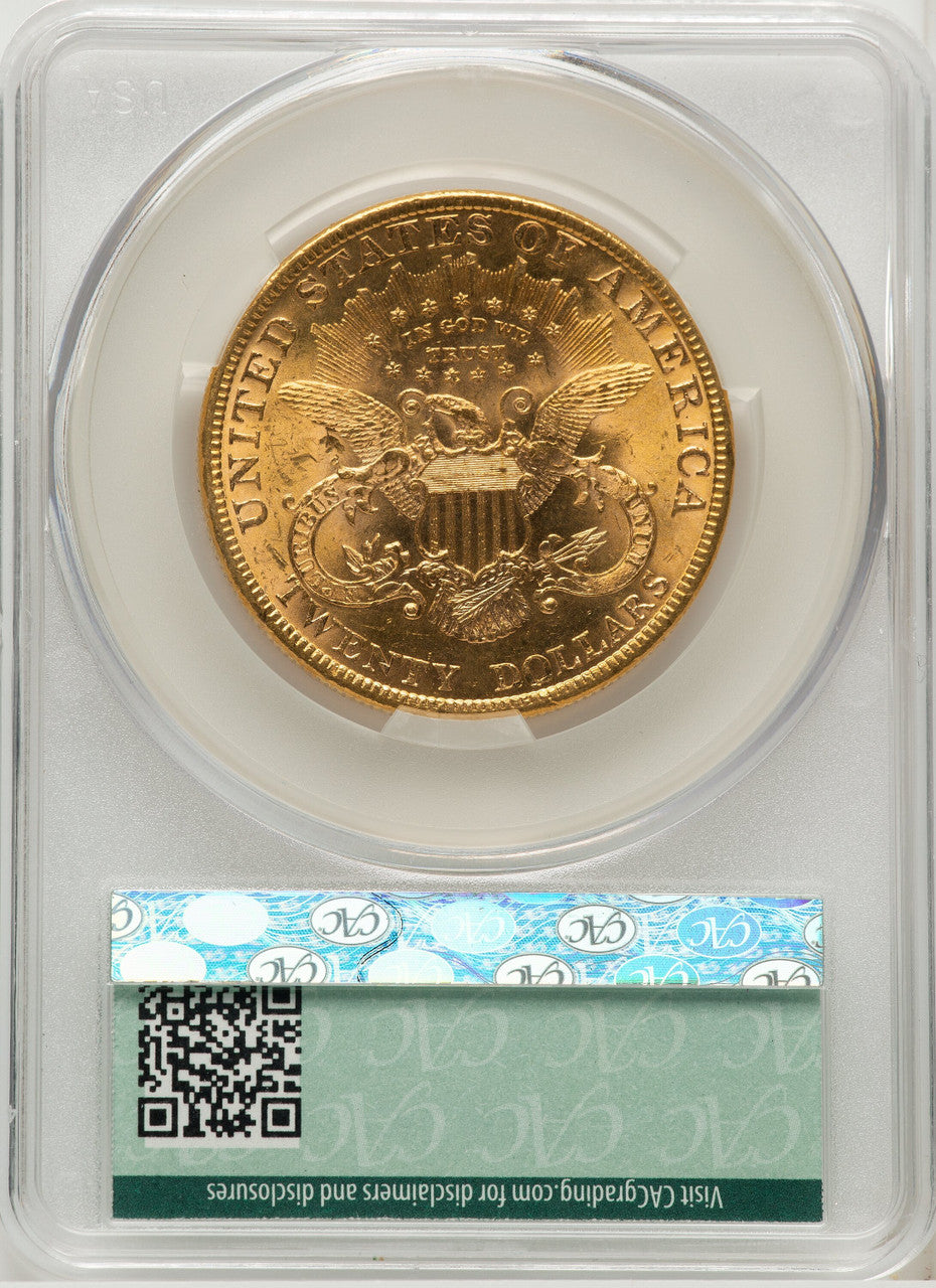 1899 $20 Liberty Double Eagle CACG MS62 (772673074)