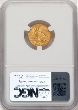 1927 $2.50 Indian Quarter Eagle NGC MS65 (774667019)