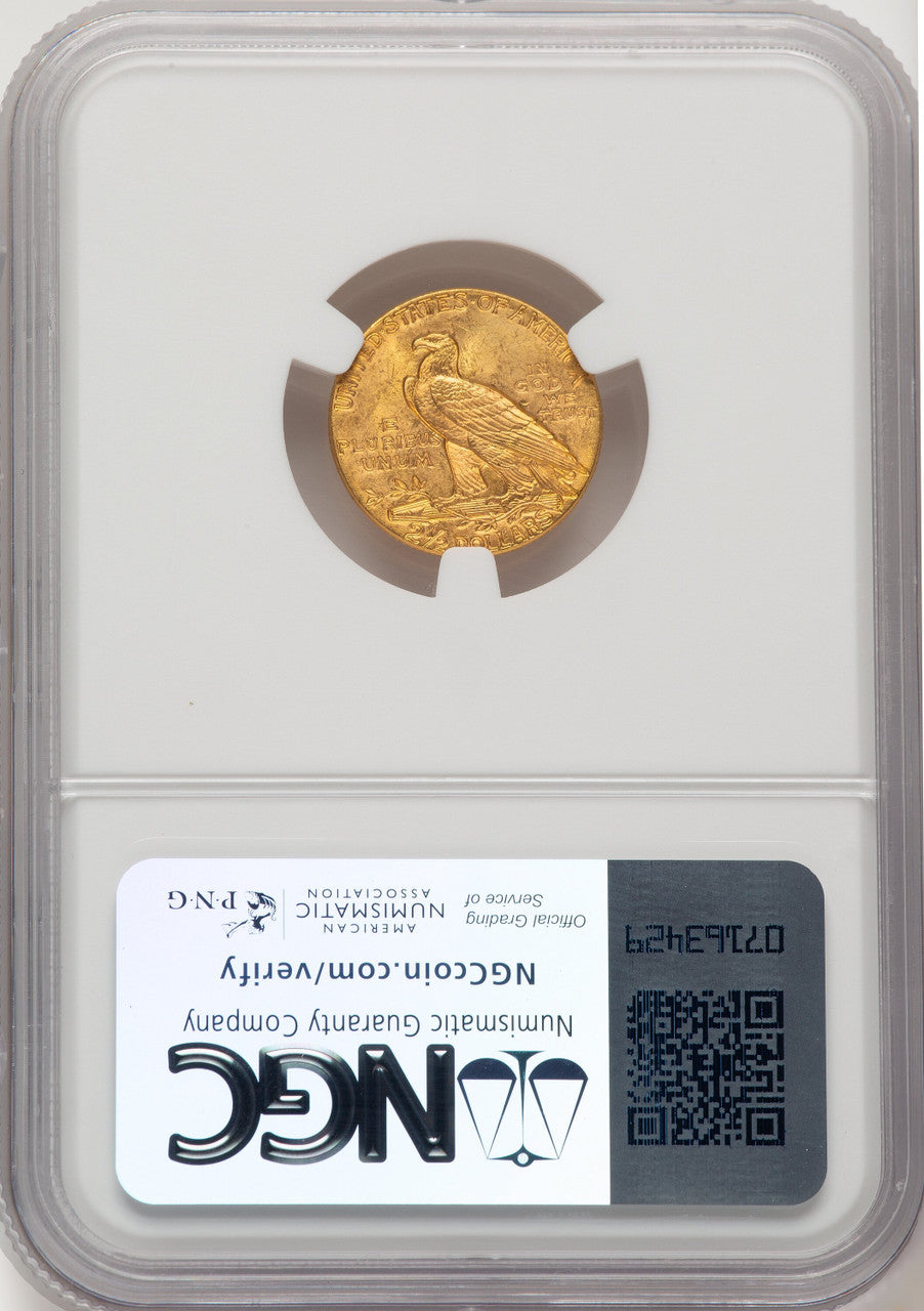 1927 $2.50 Indian Quarter Eagle NGC MS65 (774667019)