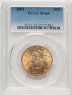 1901 $10 Liberty Eagle PCGS MS65 (776139020)