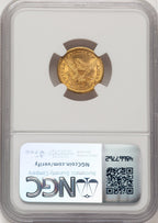1903 $2.50 Liberty Quarter Eagle NGC MS65 (767402024)