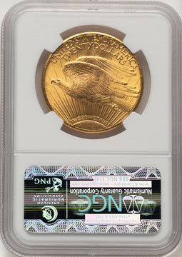 1927 $20 CAC Saint-Gaudens Double Eagle NGC MS64 (507178002)