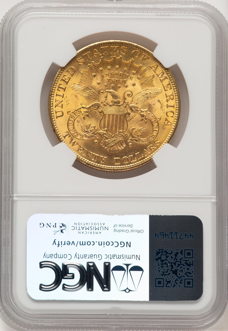 1904 $20 Liberty Liberty Double Eagle NGC MS65