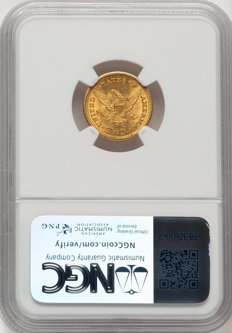 1906 $2.50 Liberty Quarter Eagle NGC MS65 (506636002)