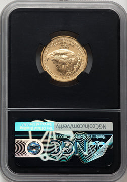 2021 $10 Quarter Ounce Gold Eagle Type Two FDI NGC MS70 Norris