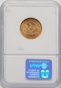 1902 $5 Liberty Half Eagle NGC MS64