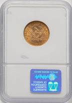 1902 $5 Liberty Half Eagle NGC MS64