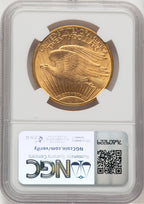 1915-S $20 Saint-Gaudens Double Eagle NGC MS65+