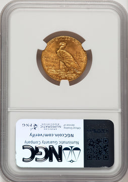 1913 $5 Indian Half Eagle NGC MS64 (771365021)