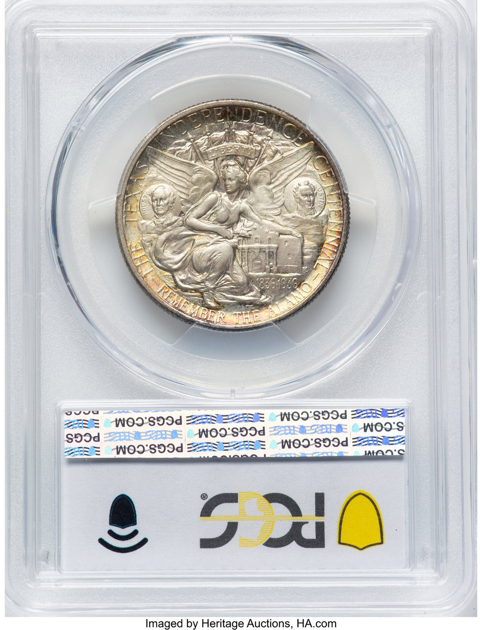 1937 50C Texas Commemorative Silver PCGS MS67