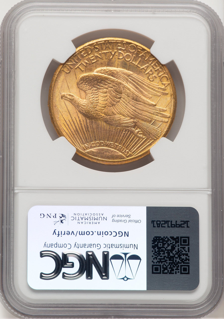 1926-S $20 Saint-Gaudens Double Eagle NGC MS64+