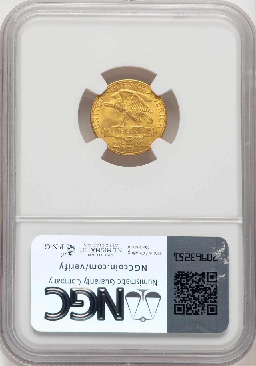 1915-S $2.50 Panama-Pacific Quarter Eagle Commemorative Gold NGC MS66 (773698051)