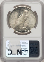 1925-S Peace Dollar NGC MS64+