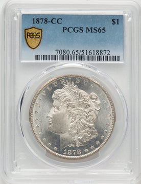 1878-CC Morgan Dollar PCGS MS65 (775850025)