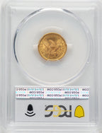 1895 $2.50 Liberty Quarter Eagle PCGS MS66