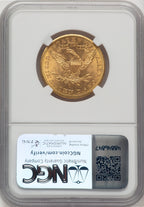 1901-S $10 Liberty Eagle NGC MS65 CAC