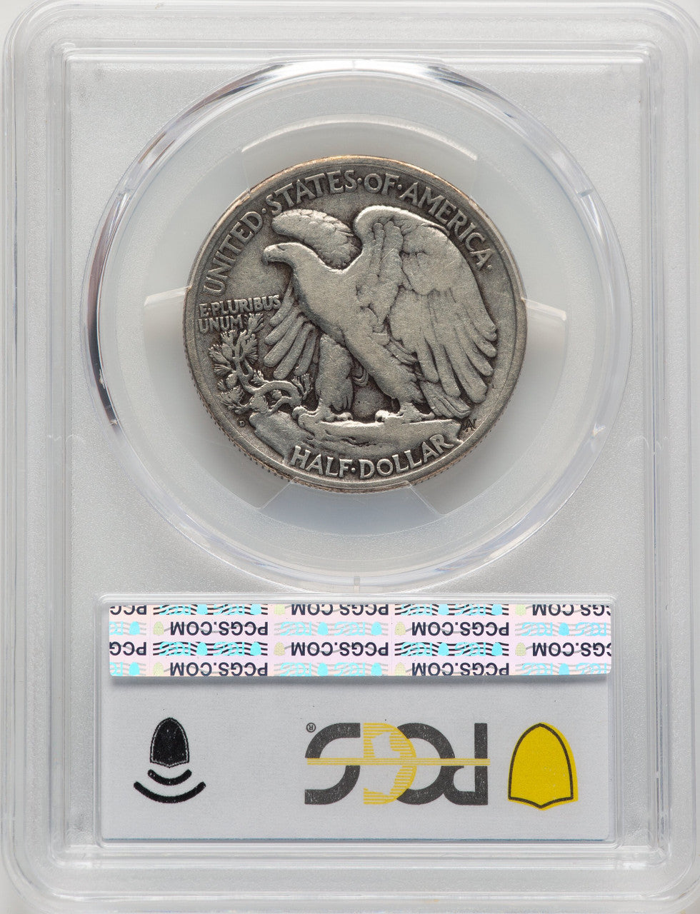 1921-D 50C Walking Liberty Half Dollar PCGS F12 (776661059)