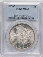1889-O Morgan Dollar PCGS MS65 (776660007)