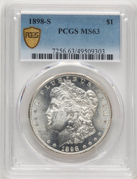 1898-S Morgan Dollar PCGS MS63 (776661018)