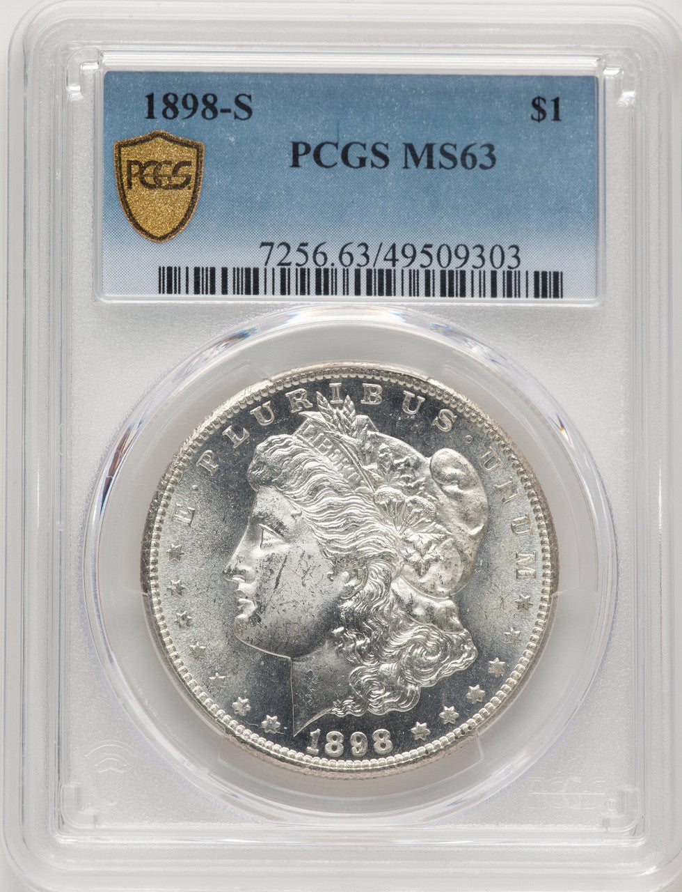 1898-S Morgan Dollar PCGS MS63 (776661018)