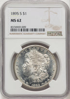 1895-S Morgan Dollar NGC MS62 (776657020)