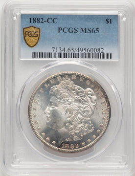 1882-CC Morgan Dollar PCGS MS65 (776657004)