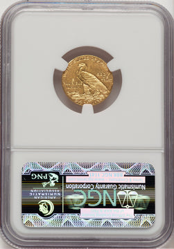 1911-D $2.50 Indian Quarter Eagle NGC AU58 (776661082)
