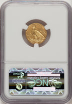 1911-D $2.50 Indian Quarter Eagle NGC AU58 (776661082)