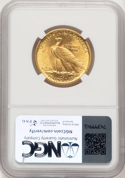 1907 $10 No Motto Indian Eagle NGC MS65