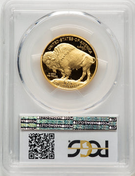 2008-W $25 Half-Ounce Gold Buffalo Blue Gradient PCGS PR70