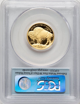2008-W $10 Buffalo Quarter-Ounce Gold First Strike PCGS PR70 (766429001)