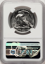 2017 Palladium Eagle 1 oz NGC MS70