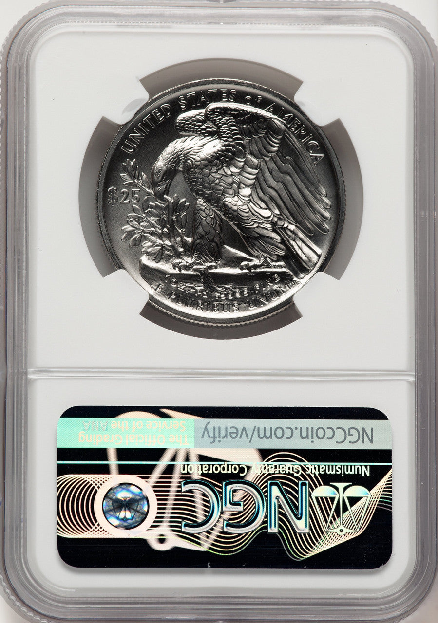 2017 Palladium Eagle 1 oz NGC MS70