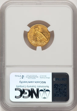 1911 $2.50 Indian Quarter Eagle NGC MS64 (777120035)