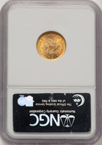 1898 $2.50 Liberty Quarter Eagle NGC MS66 (776703009)