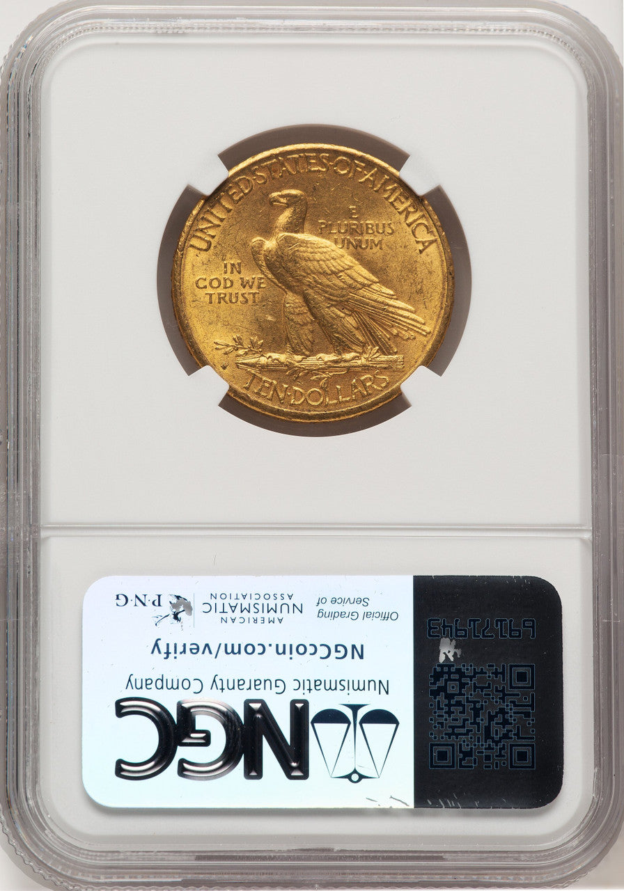 1911-S $10 Indian Eagle NGC MS61 (520939024)