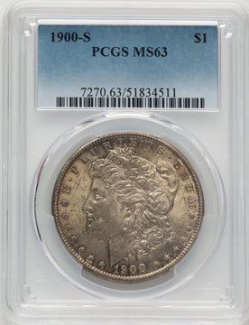 1900-S Morgan Dollar PCGS MS63 (520977019)