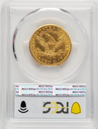 1891-CC $10 Liberty Eagle PCGS AU55