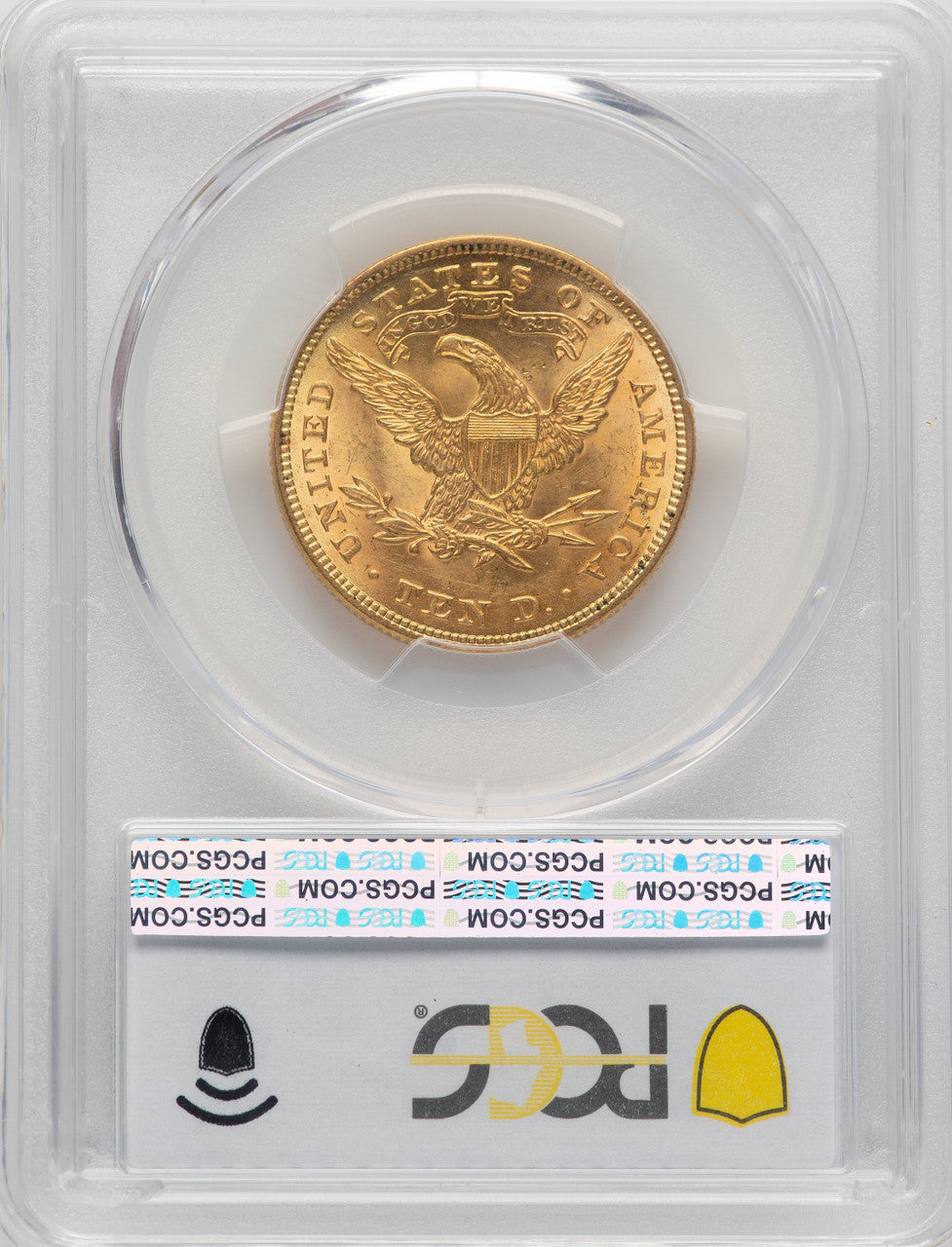 1880 $10 Liberty Eagle PCGS MS64
