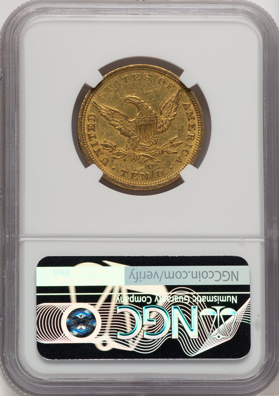 1847-O $10 Liberty Eagle NGC AU58 (777121005)