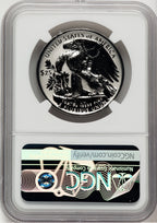 2022-W Palladium Eagle 1 oz REV ER Blue NGC PF70